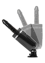 Lovebotz Jaxxx Hammer 2.0 Multifunction Rechargeable Sex Machine - Black