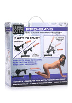Lovebotz Pro-Bang Plug In Sex Machine with Remote Control