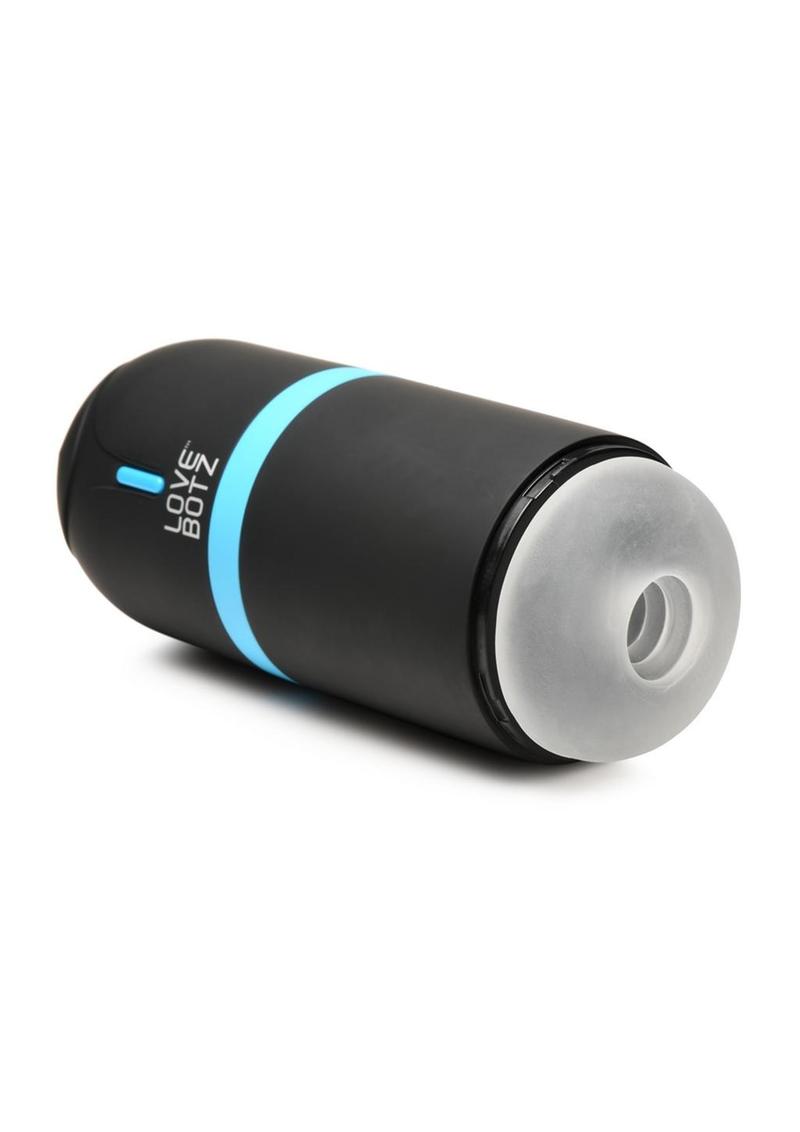 Lovebotz The Milker Mega-Pod Sucking Rechargeable Masturbator - Black/Clear