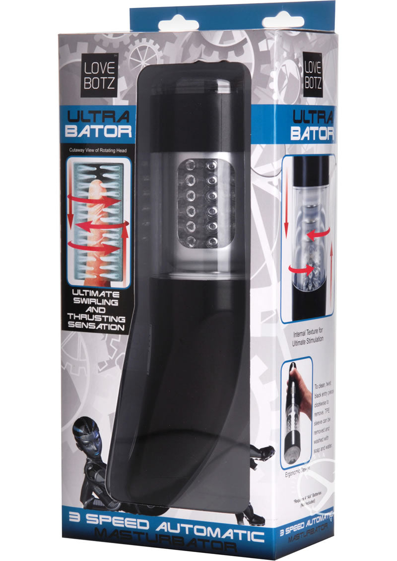 Lovebotz Ultra Bator Thrusting and Swirling Automatic Stroker
