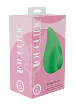 Loveline Ergodrop 10 Function Silicone Vibrator - Green