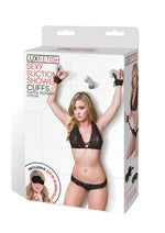 Lux Fetish Sexy Suction Shower Cuffs Adjustable