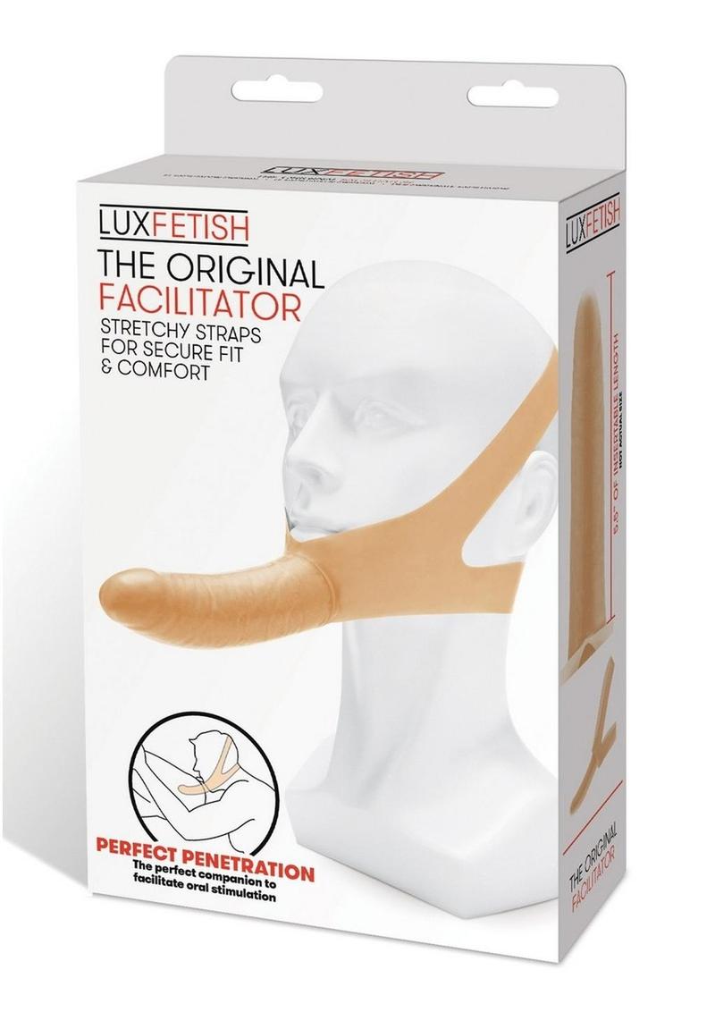 Lux Fetish The Original Facilitator Face Strap-On with Dildo