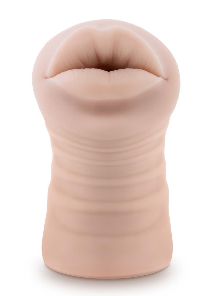 M For Men Angie Vibrating Masturbator with Bullet - Mouth