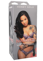 Main Squeeze Honey Gold Ultraskyn Masturbator - Pussy