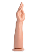 Master Series The Fister Hand and Forearm 15in Dildo - Flesh/Vanilla - XLarge