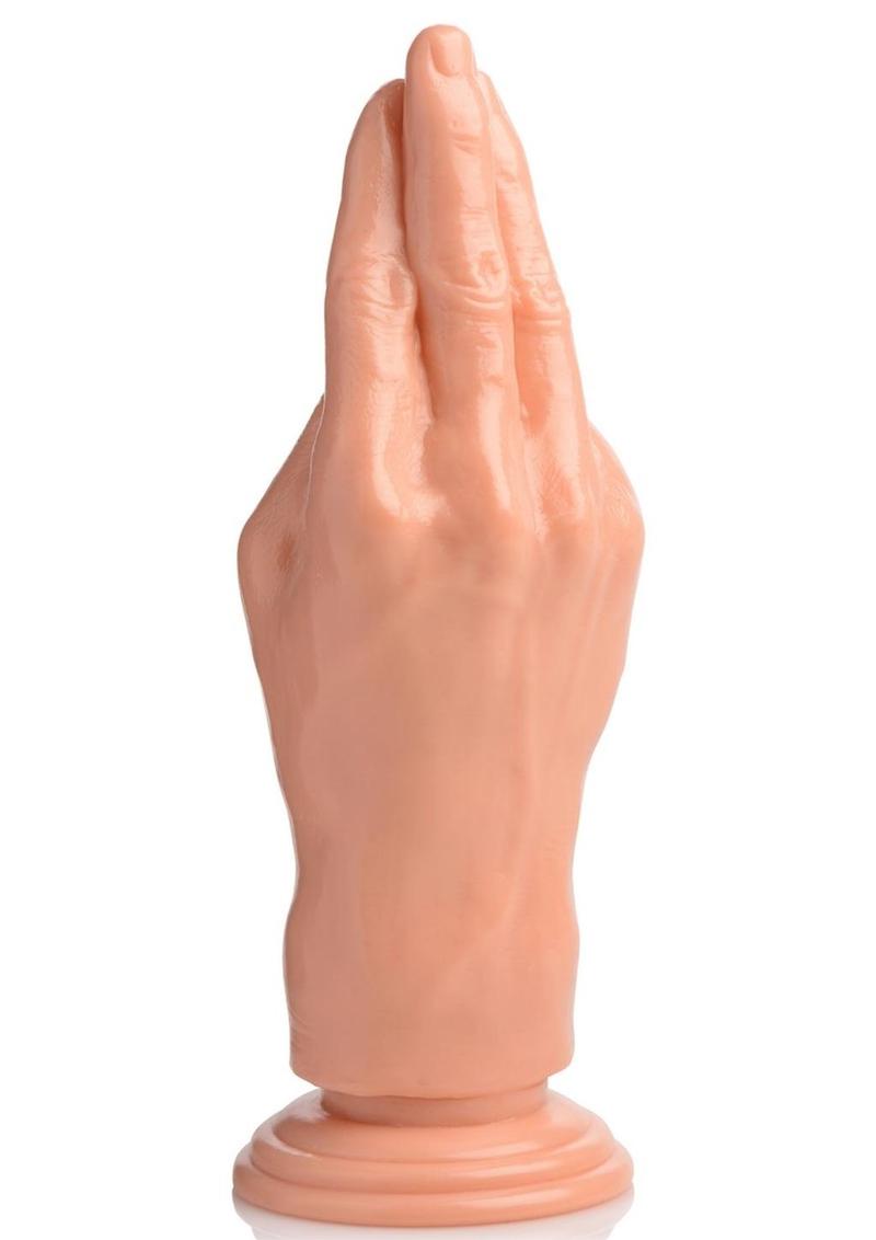 Master Series The Stuffer Fisting Hand 8.5in Dildo - Flesh/Vanilla
