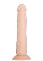 Naked Addiction Rotating and Thrusting Vibrating Rechargeable Silicone Dong with Remote Control