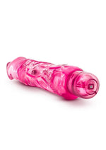 Naturally Yours Wild Ride Vibrating Dildo - Pink - 9in