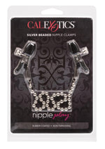 Nipple Play Silver Beaded Chain Nipple Clamps