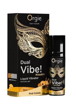 Orgie Dual Vibe Kissable Liquid Vibrator Gel - Pina Colada