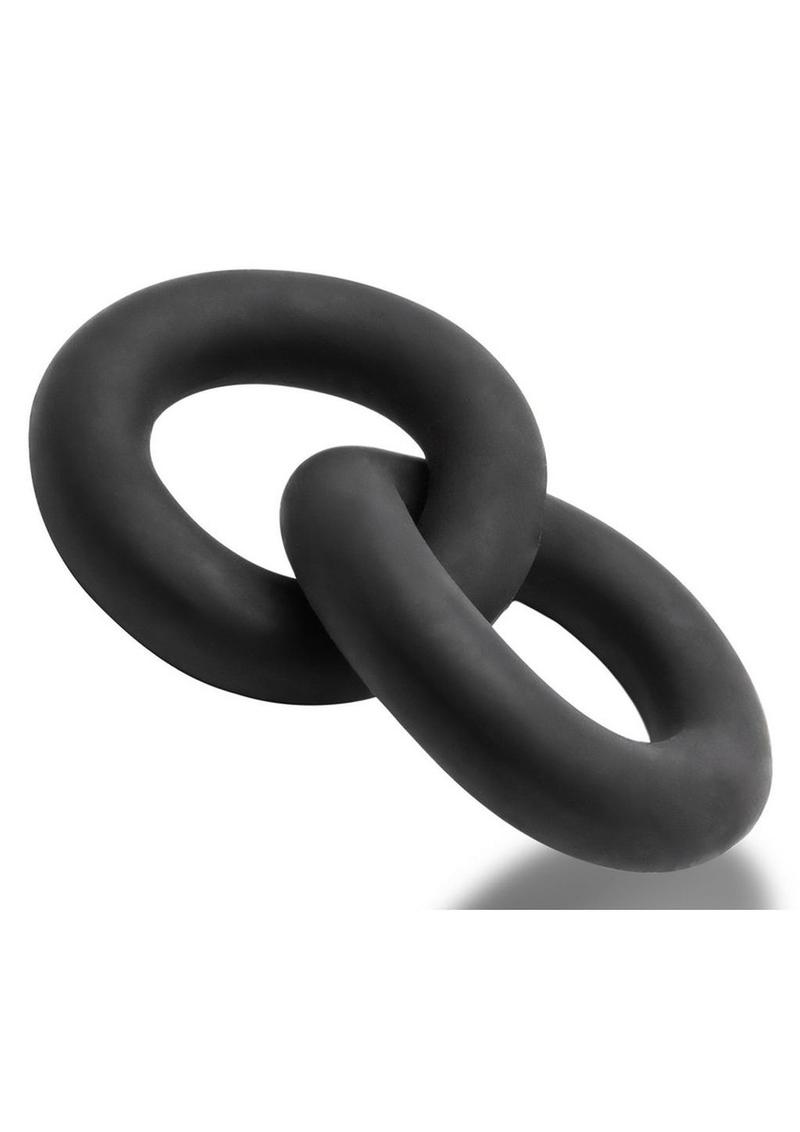 Oxballs Shackle Chained Linked Cock N Ball Rings Night Edition