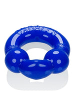 Oxballs Ultraballs Cock Ring - Black/Blue - 2 Pack/Set