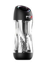 Pdx Elite Viewtube Pro Rechargeable Stroker - Black/Clear