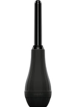 Perfect Fit Ergoflo Extra 5in Premium Tip Anal Douche - Black