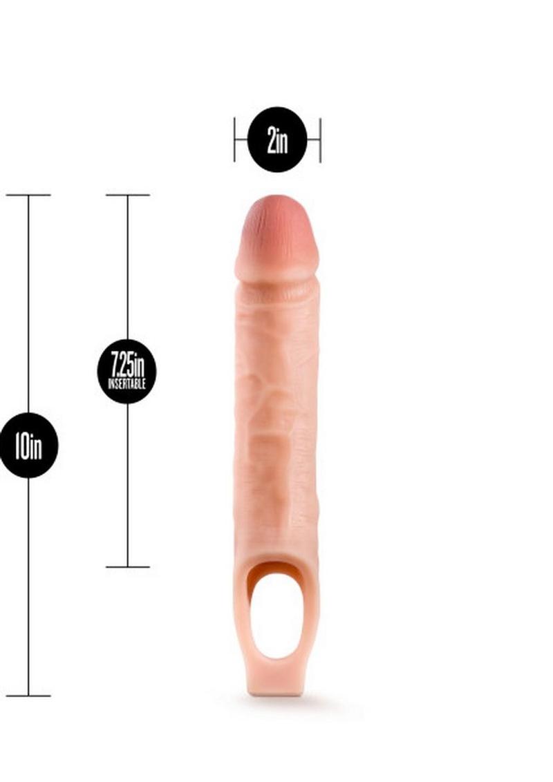 Performance Cock Sheath 1.5in Penis Extender - Flesh/Vanilla