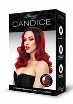 Pleasure Wigs Collection Candice Wig - Black/Red