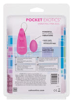 Pocket Exotics Vibrating Pink Passion Egg - Pink