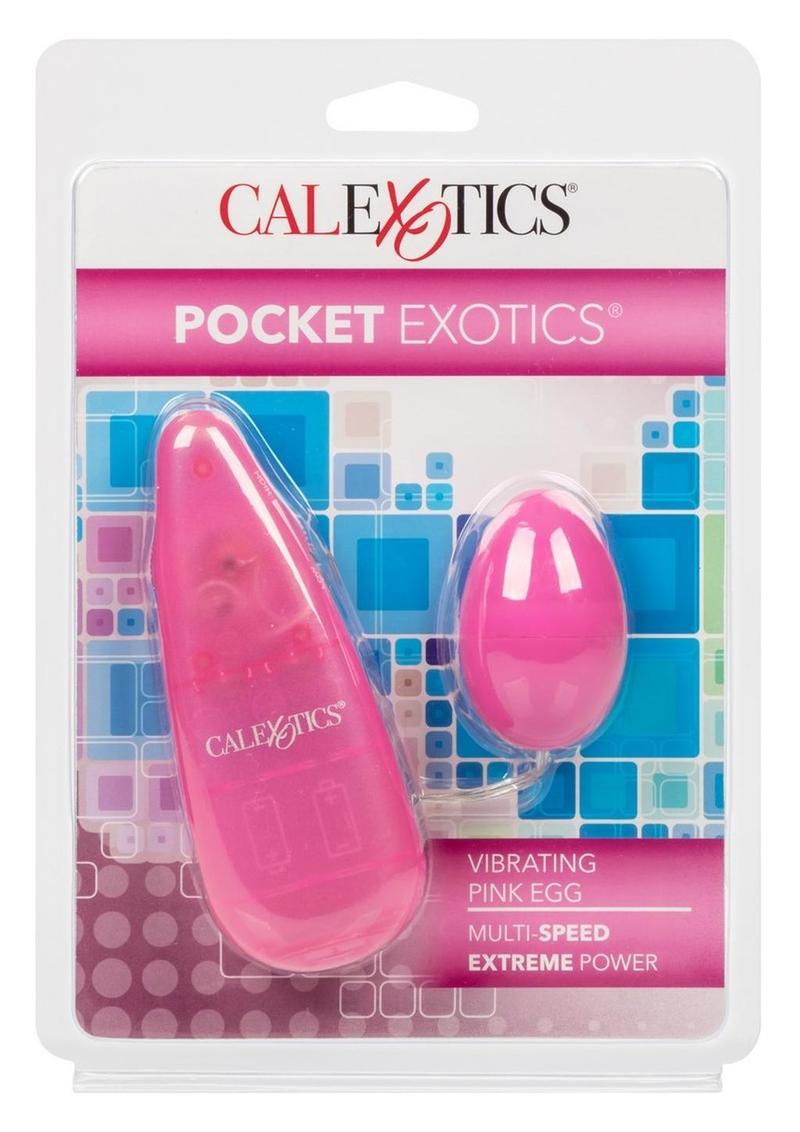Pocket Exotics Vibrating Pink Passion Egg