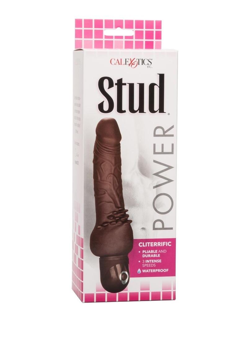 Power Stud Cliterrific Vibrating Dildo