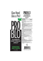 Problo Numbing Deep-Throat Spray 1oz - Refreshing Mint