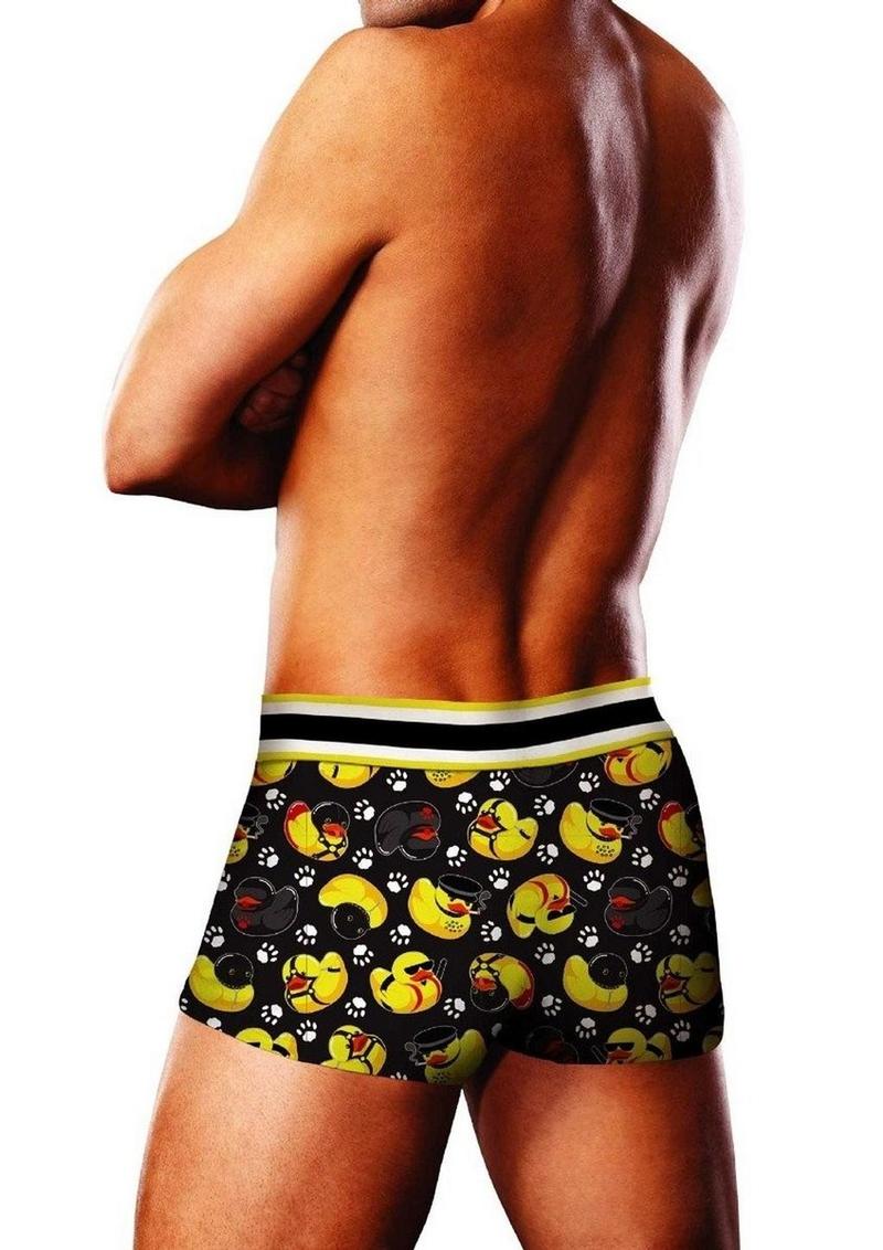 Prowler BDSM Rubber Ducks Trunk - Black/Yellow - Medium