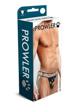 Prowler Black Oversized Paw Jock - Black/Multicolor/Rainbow - Large