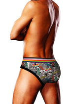 Prowler Comic Book Brief - Gray/Grey/Multicolor - Large