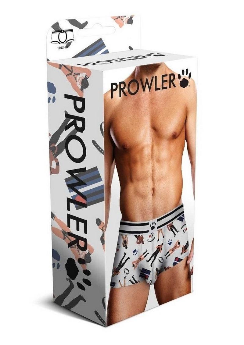 Prowler Leather Pride Trunk - Black/White - XXLarge