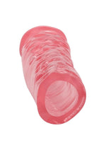 Puregel Textured Pleasure Penis Sleeve - Pink