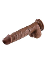 Realistic Dildo - Chocolate - 8in
