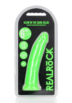 Realrock Slim Glow In The Dark Dildo with Suction Cup