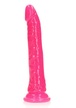 Realrock Slim Glow In The Dark Dildo with Suction Cup