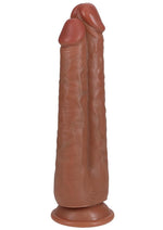 Realrock Ultra Realistic Skin Two In One - Caramel - 10in/9in