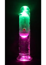 Realrock Vibrating Led Wireless Rechargeable Remote Control Straight Cock