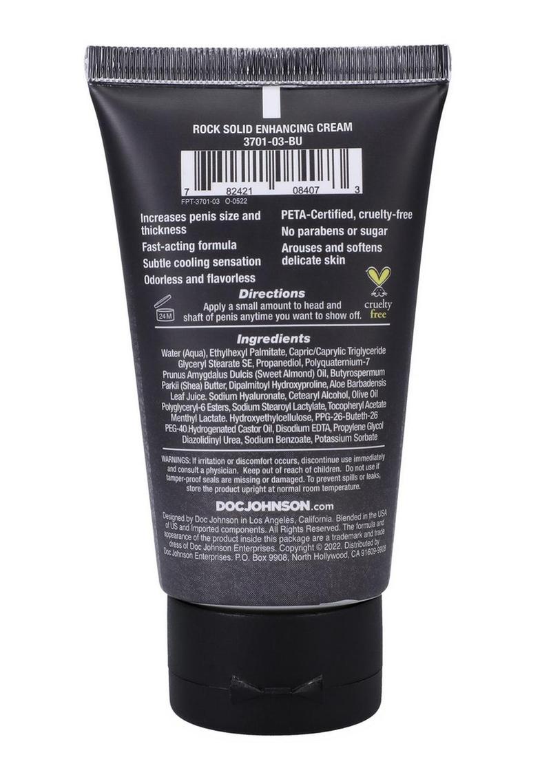 Rock Solid Enhancing Cream - 2oz - Boxed