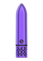 Royal Gems Glamour Rechargeable Bullet - Purple