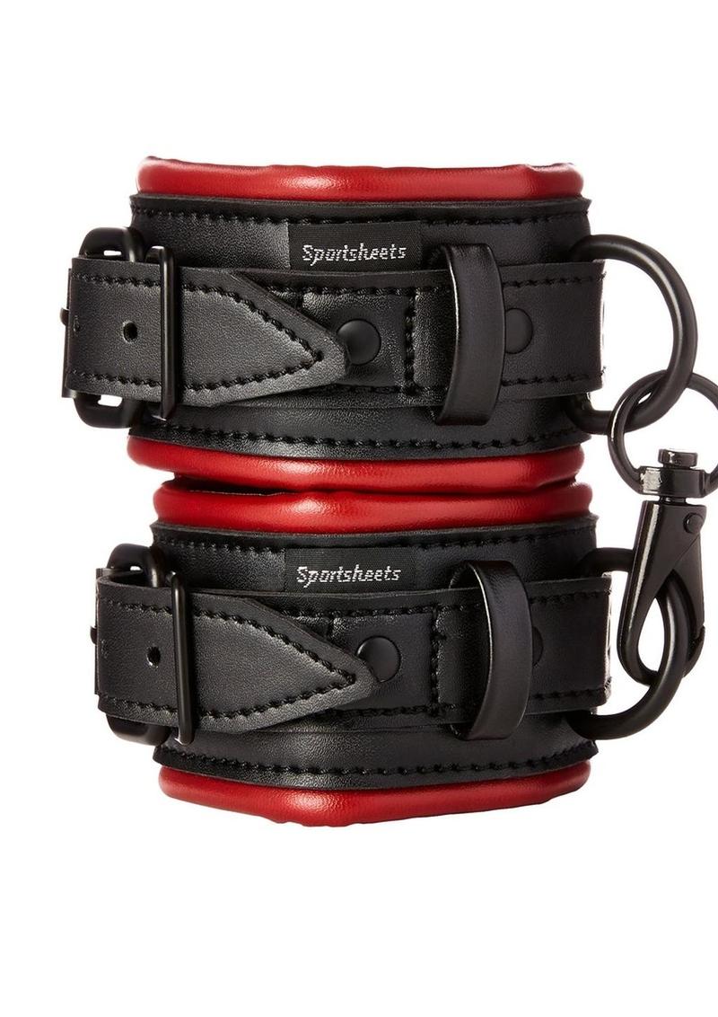 Saffron Handcuffs Unisex - Black/Red