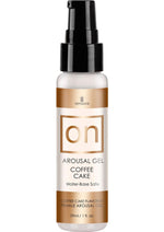 Sensuva On Arousal Gel Natural Arousal For Her Coffee Cake Flavor - 1oz - 12 Per Display
