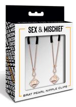 Sex and Mischief Brat Pearl Nipple Jewelry