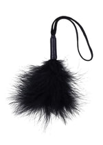 Sex and Mischief Peaches N Creame Wrist Feather Tickler - Black