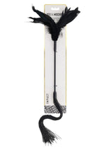 Sex and Mischief Shadow Feather Tickler - Black