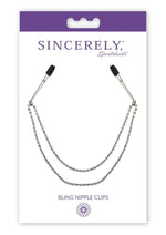 Sincerely Bling Nipple Clips