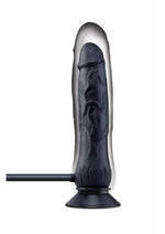 Size Up Ripple Inflatable Silicone Dildo