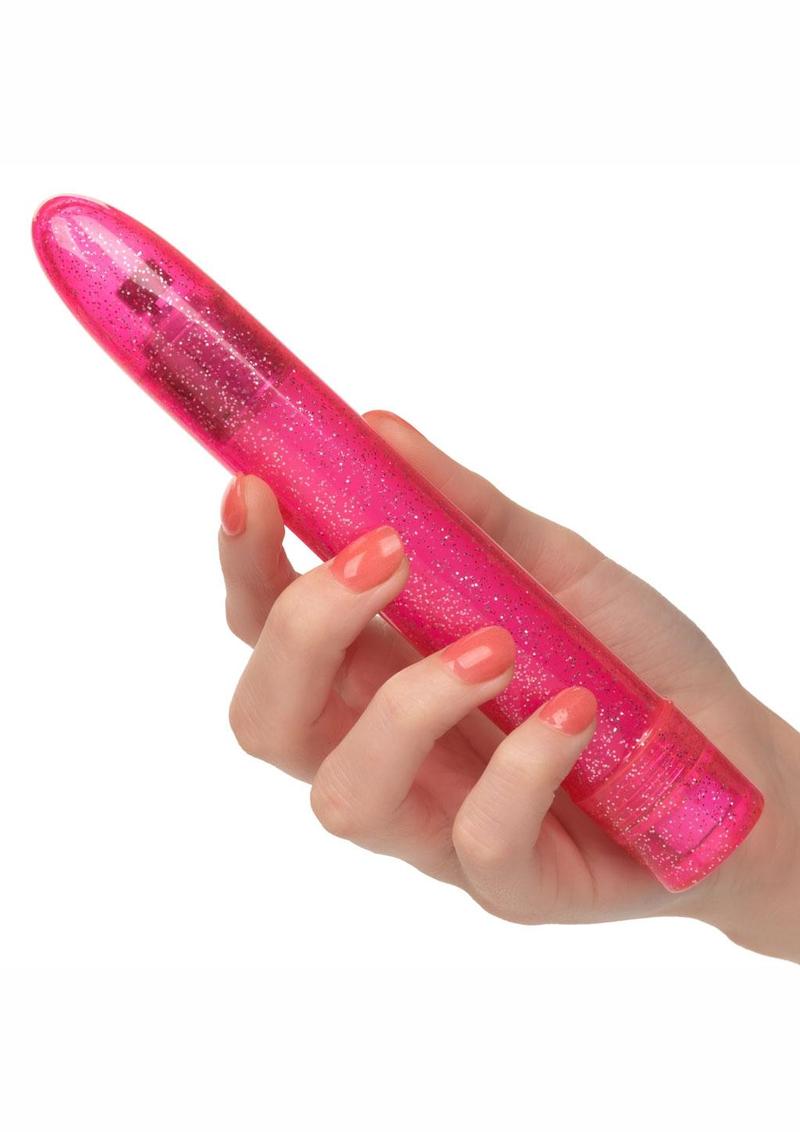 Sparkle Slim Vibrator - Pink