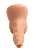 Strap U Uncut Packer Silicone 5.1in Dildo