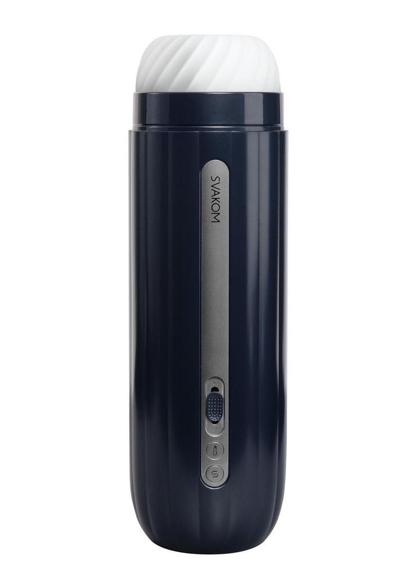 Svakom Hannes Neo Interactive Rechargeable Masturbator - Black