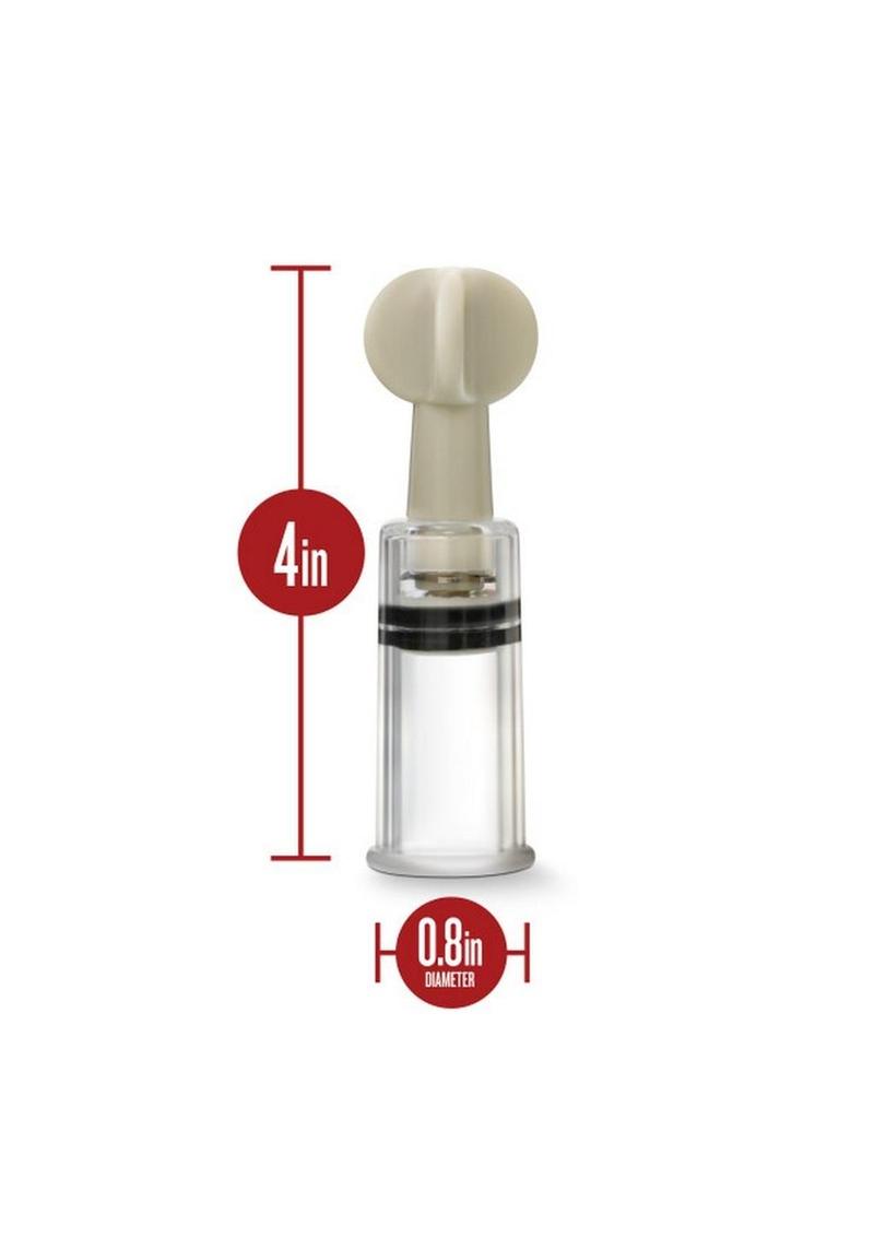 Temptasia Clit and Nipple Twist Suckers - Clear - Set Of 3