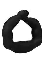 Titanmen Muscle Bound Cock Ring - Black - 32mm