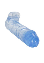 Up Extend It Up Vibrating Extension Sleeve - Blue - 5in